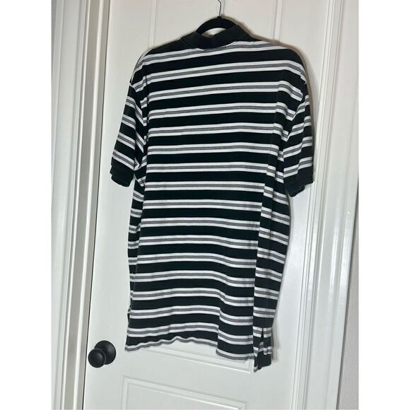 Polo Ralph Lauren black and white striped polo size XXL - Picture 8 of 8